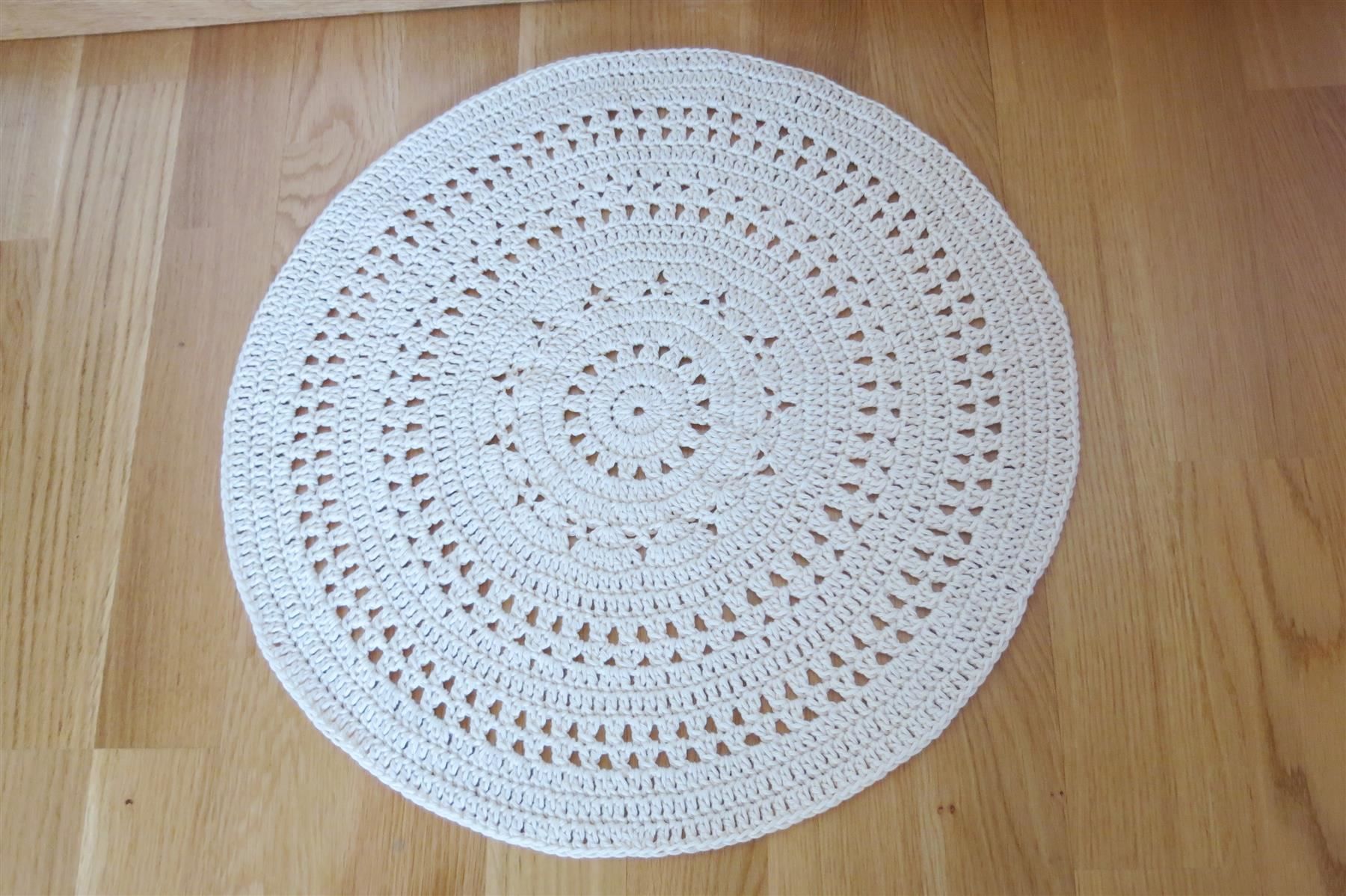 Sottobicchieri: Läufer,Teppich, Untersetzer, rund, ecru / ca 45cm – Nuovo (secondo la descrizione) da Schaffhausen venduto da Espressoo7 2
