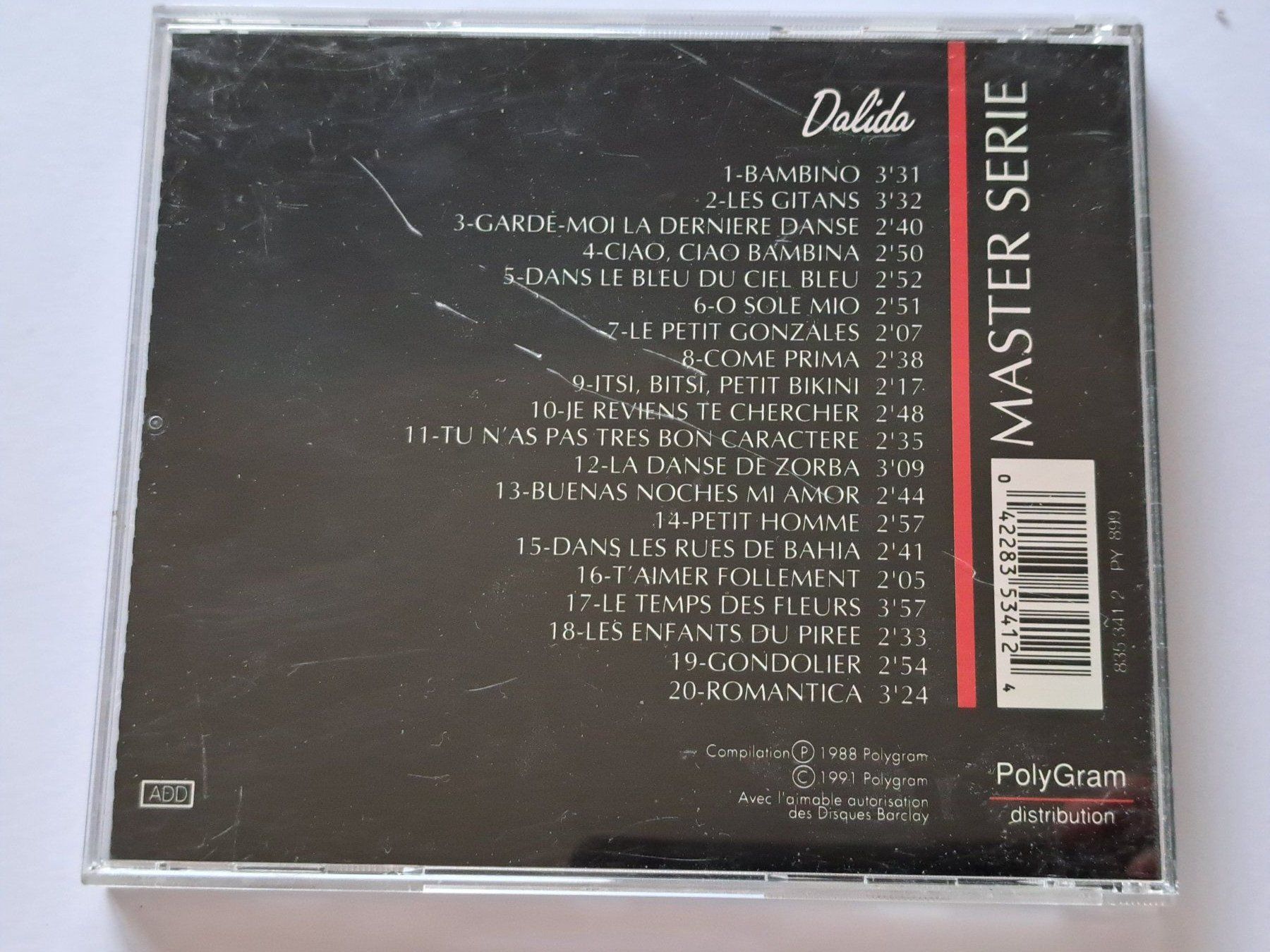 CDs: Cd Master Série - Dalida  – D'occasion à Pully par bro_n52j 1