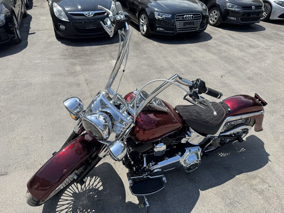 Harley-Davidson Cruisers: HARLEY-DAVIDSON FLSTC Softail – D'occasion à Chur par alt_lwl9 8
