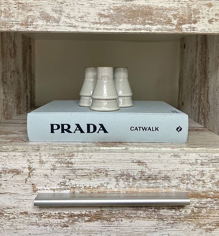 Kerzenständer: 3 piece decorative grey stone candle holders - NEW! – Neu und originalverpackt aus Cama von UnleashdByAna
