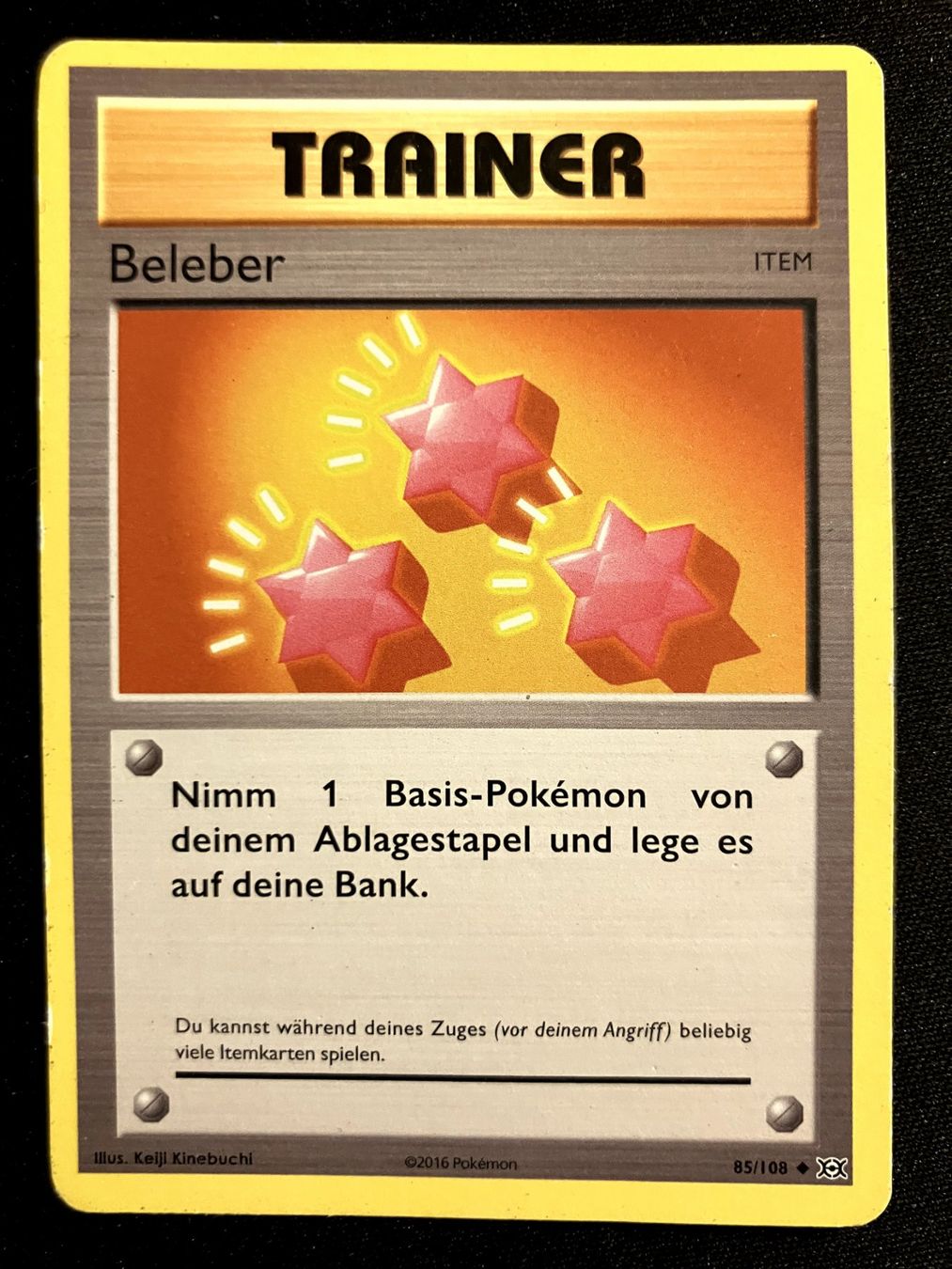 Pokémon Carte collezionabili: Pokemon Beleber - Evolutions 85/108 - Deutsch – Usato da Bern venduto da Big_GS