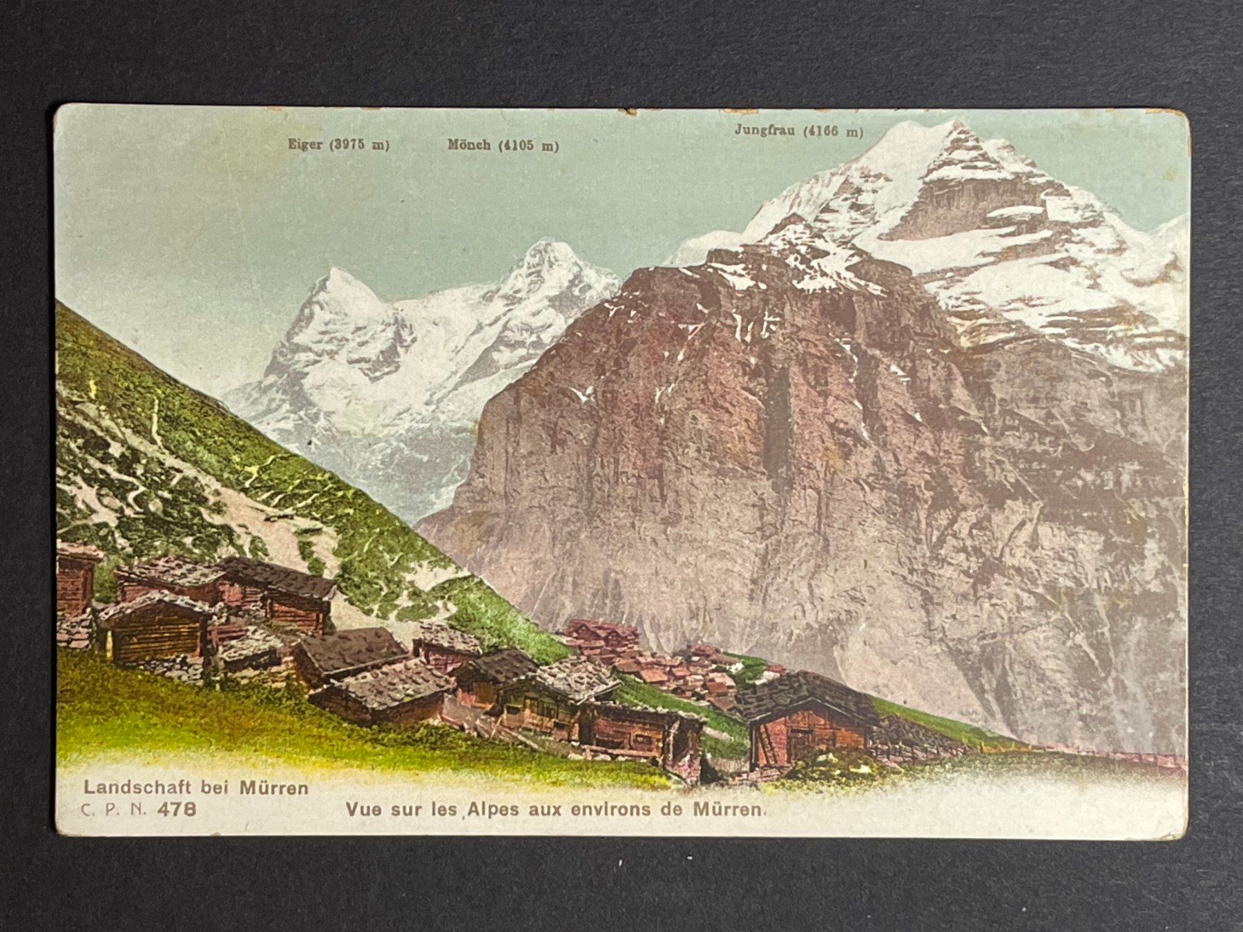 Cartoline postali: Landschaft bei Mürren – Usato da Steg VS venduto da _vinci_