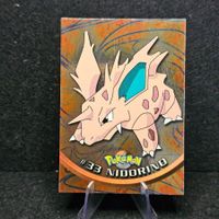 Pokemon Topps Holo Foil Blue 1. Edition/Print EN Nidorino