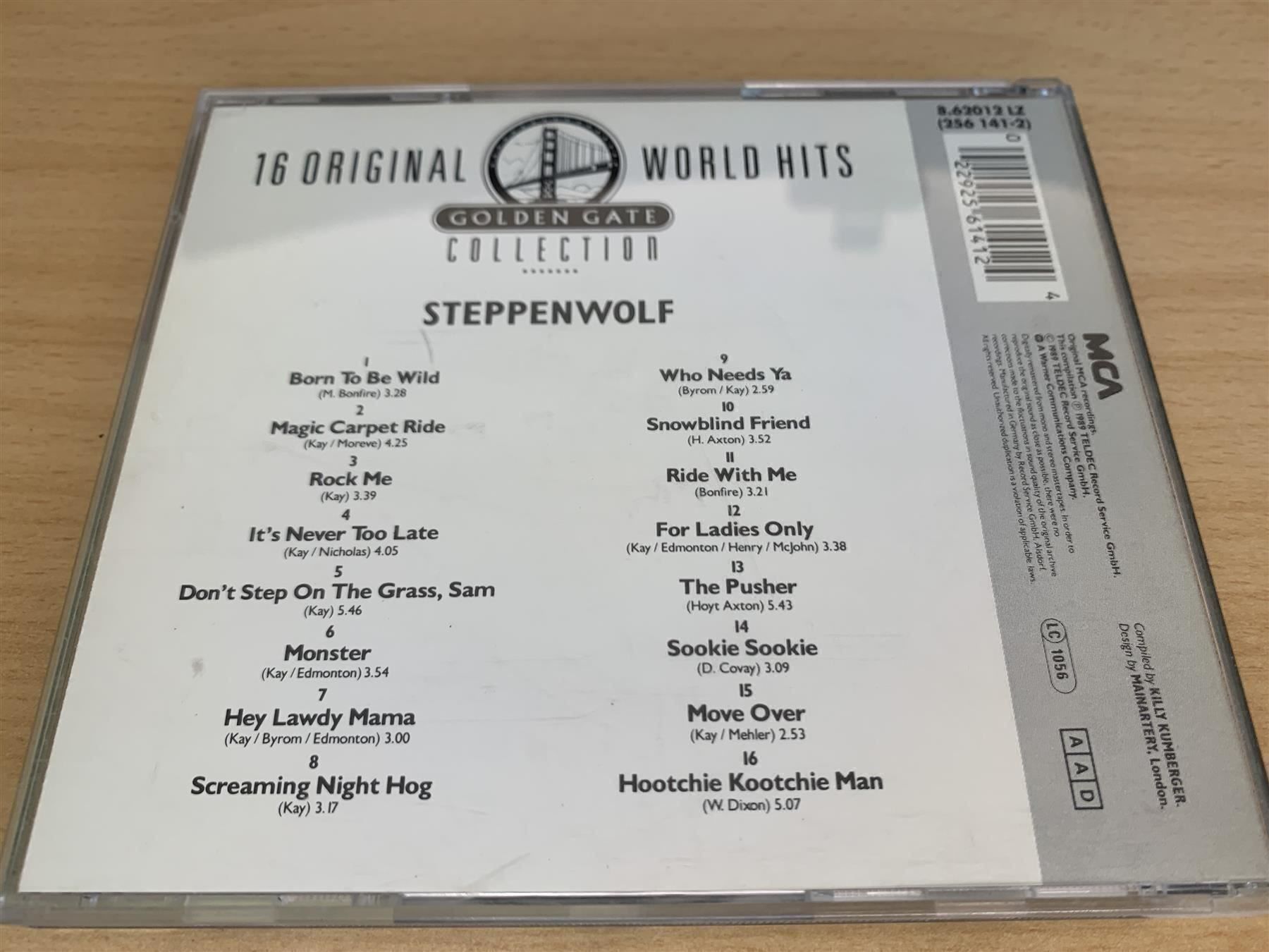 CD: Steppenwolf – 16 Original World Hits – Usato da Rikon im Tösstal venduto da Alpenmutz 1