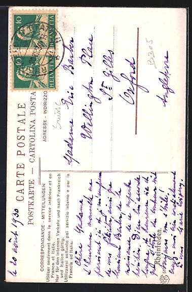 Cartoline postali: AK Rheinfelden, Strassenpartie mit Turm – Usato da Berlin venduto da bartko-reher 1