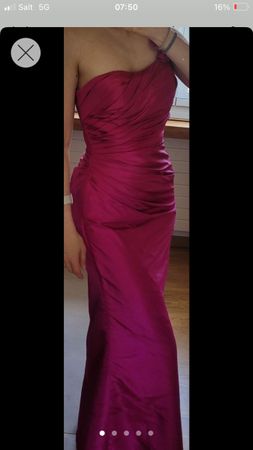 Abendkleid mit Schal und Bolero