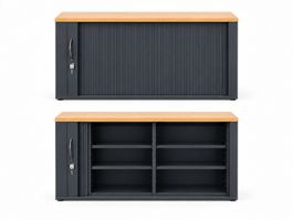 Abschliessbarer Rollladenschrank / Aktenschrank
