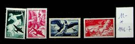 FRANCE POSTE AÉRIENNE TIMBRES NEUFS* 1946. COTE 11 € - V843