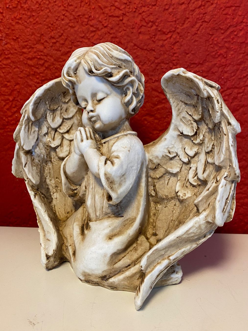 Statuette: Schützender Engel, liebevolle Dekoration – Nuovo e nell'imballaggio originale da Zäziwil venduto da Emlea