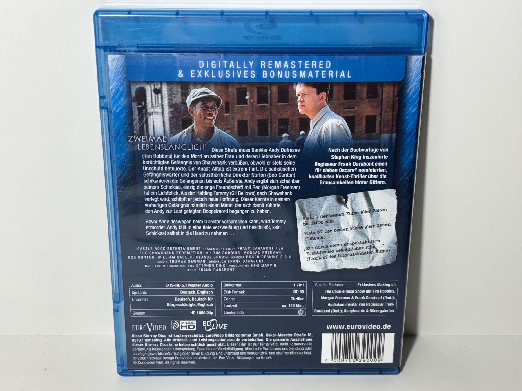 Tutti i DVDs: Die Verurteilten Blu Ray – Usato da Wilderswil venduto da Sstriker 1