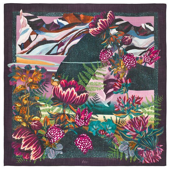 Fabric Frontline Foulard & Sciarpe: Kaschmirschal Fabric Frontline – Nuovo (secondo la descrizione) da Zürich venduto da Poppy108