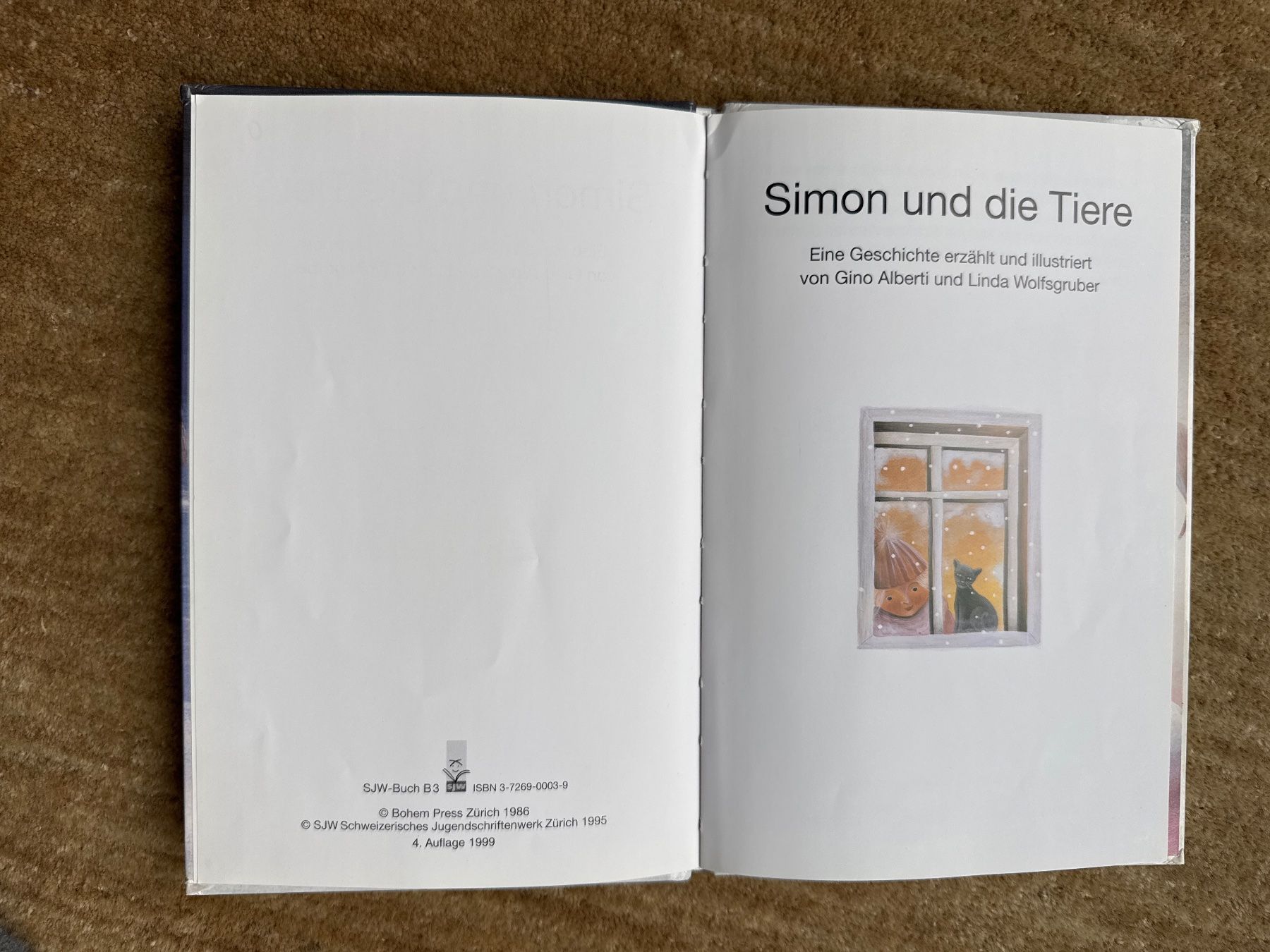 Bücher: Simon und die Tiere - Gino Alberti – Gebraucht aus Aarau von Kilauea 1