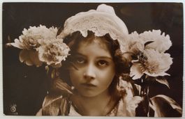 AK von 1908: Blumenkind
