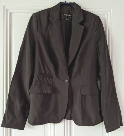 ALLSAINTS : Blazer marron 100% soie S