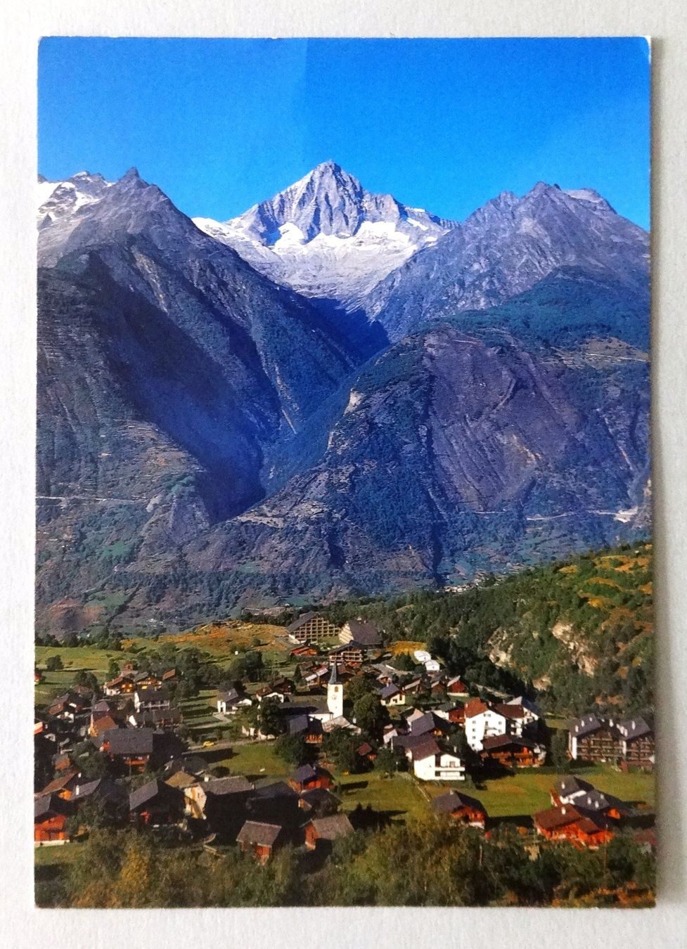 Cartoline postali: Unterbäch 1221 m – Usato da Fétigny venduto da Billy2miny