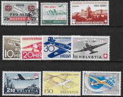 LOT ab 1938 AERO / SR Flugpost-Marken ** tadellos Top ab 1.-