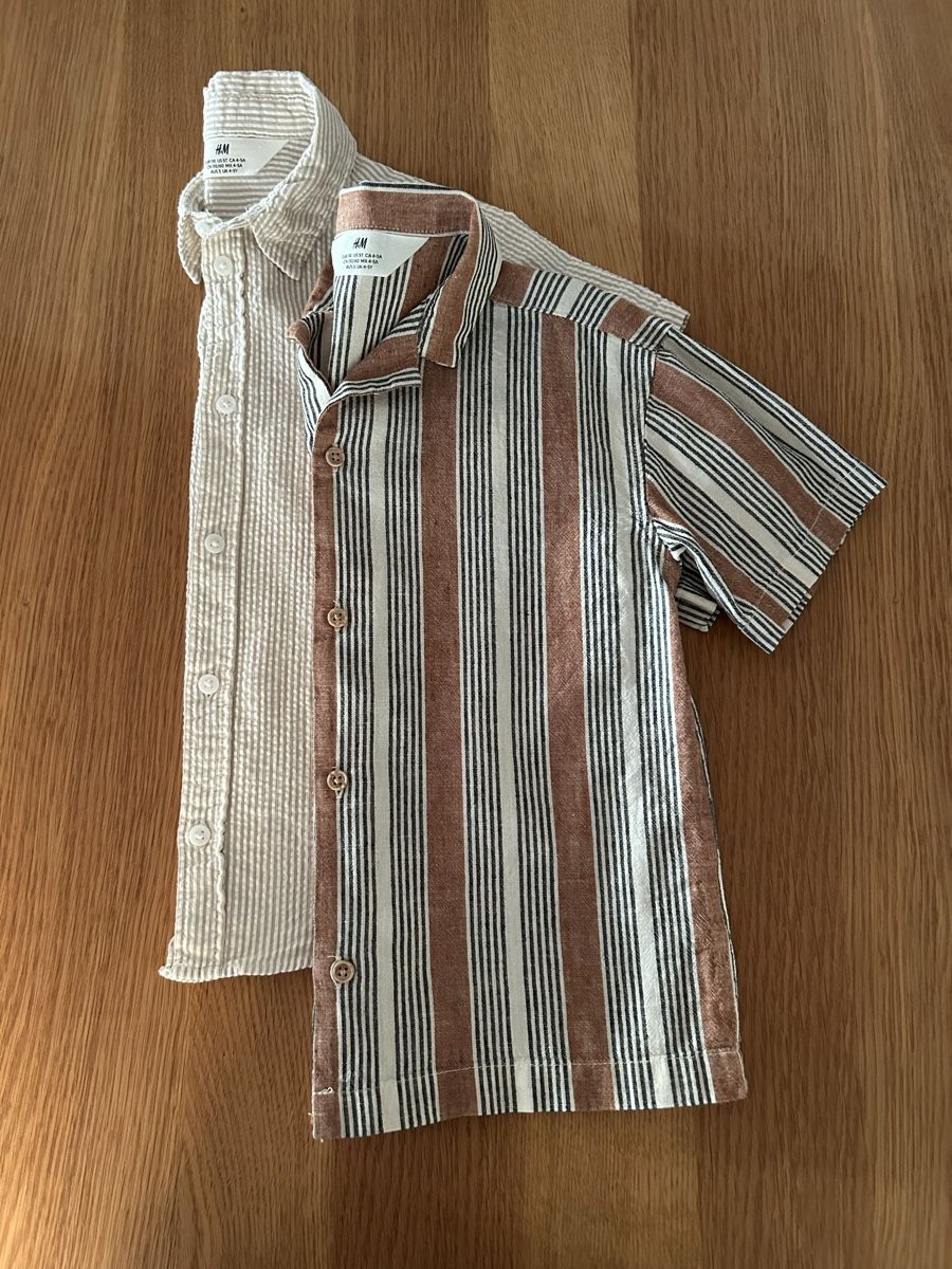 H&M Hemden, T-Shirts & Polos: 2 Sommer Hemden kurzarm Gr. 110 – Gebraucht aus Schwarzenbach SG von bienchen22 3