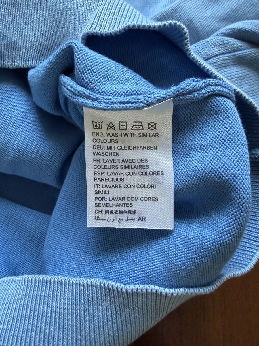 Gant Pullover & Sweatshirts: Pull Gant bleu col V taille XL 100% coton – Gebraucht aus Baulmes von resel_.tm 5