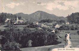 Schöne alte Postkarte GRUSS aus STERNENBERG 1916