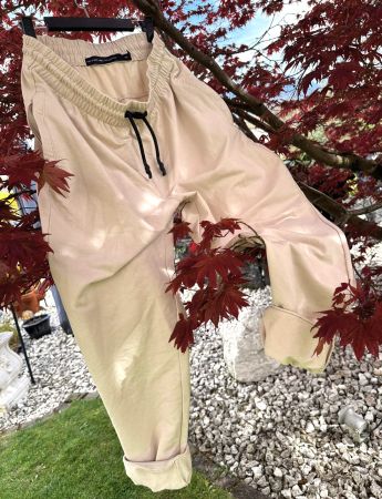 Bequeme Tiefschritt Opa Hose sarouel-Pants THE BLACK LABEL