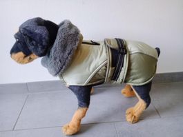 Parka Hunde Wintermantel mit Fleece Innenmaterial 37 cm
