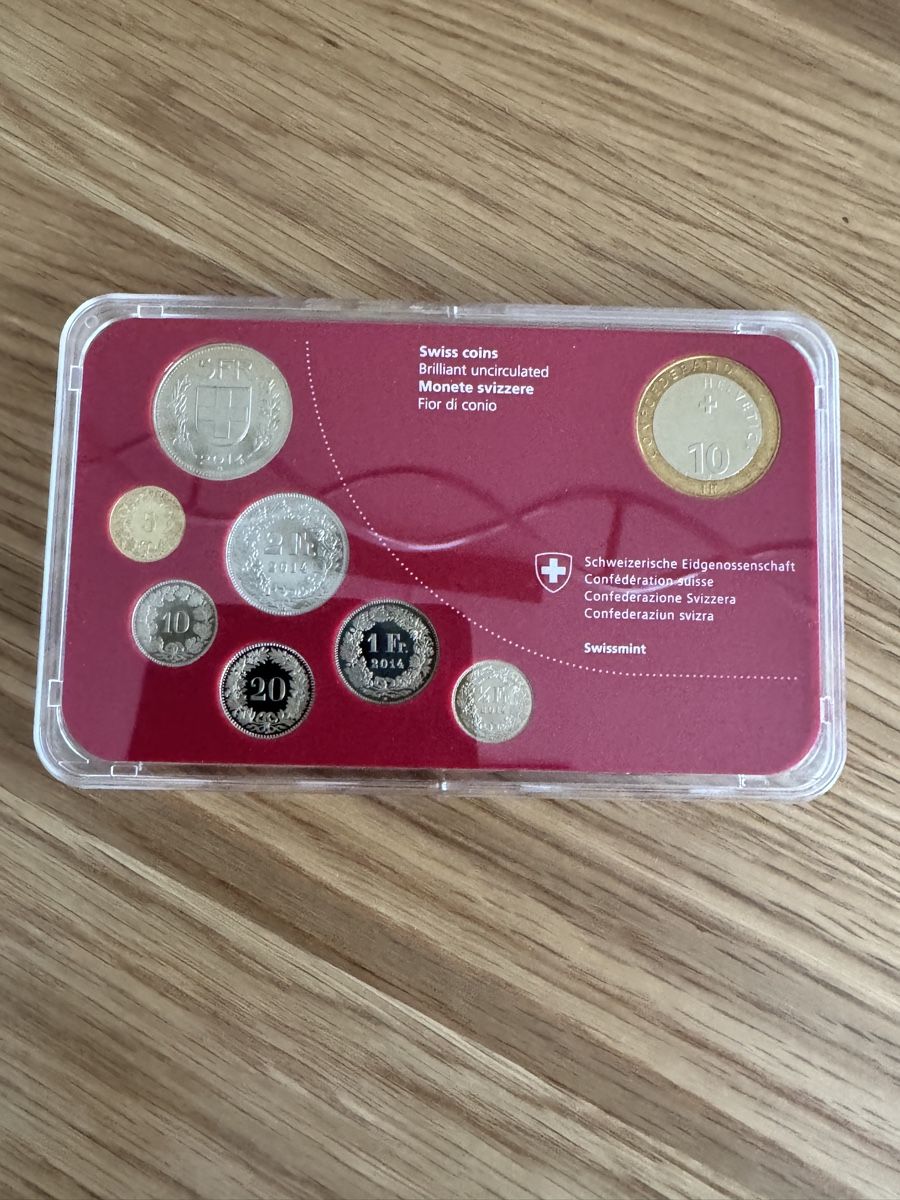 Toutes les monnaies: Schweizer Münzsatz 2014 Stempelglanz  Uncirculated OVP – Neuf avec emballage d'origine à Basel par triniswiss68 4