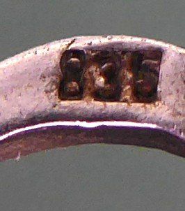 Ciondoli: Anhänger C 835  Silber, vor 1939 – Usato da Muri AG venduto da silvermouse007 4