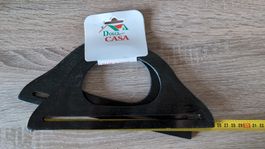 2x Dolce Casa Taschengriffe Schwarz Neu Basteln DIY
