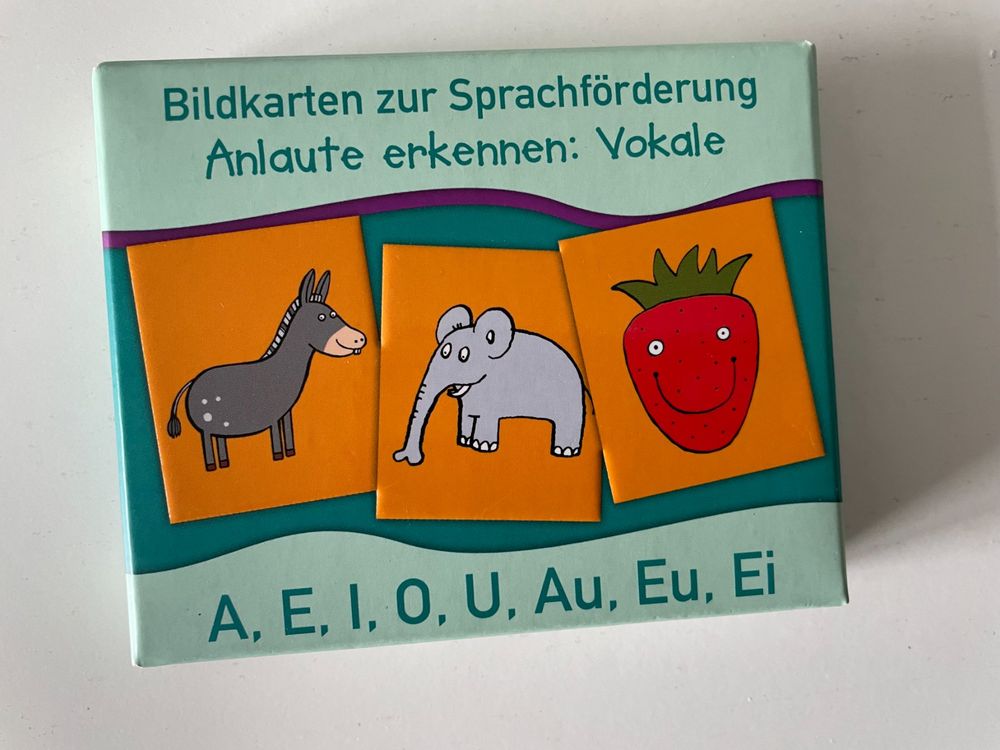 Bildkarten Zur Sprachförderung - Anlaute Erkennen: Vokale | Kaufen Auf ...