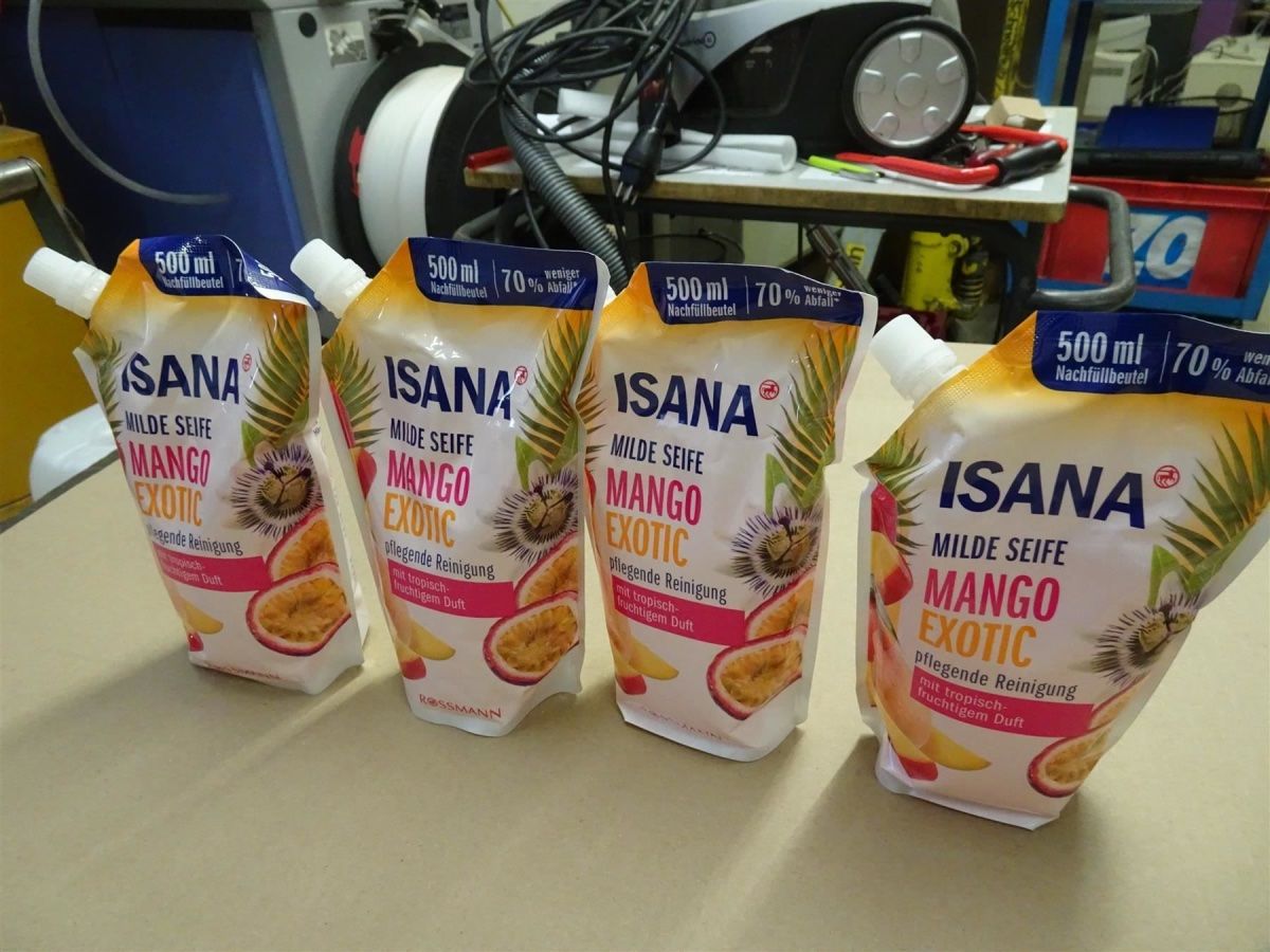 Altro per la cura del corpo: 4Stk. Flüssig-Handseifen à 500ml – Nuovo e nell'imballaggio originale da Necker venduto da liq24