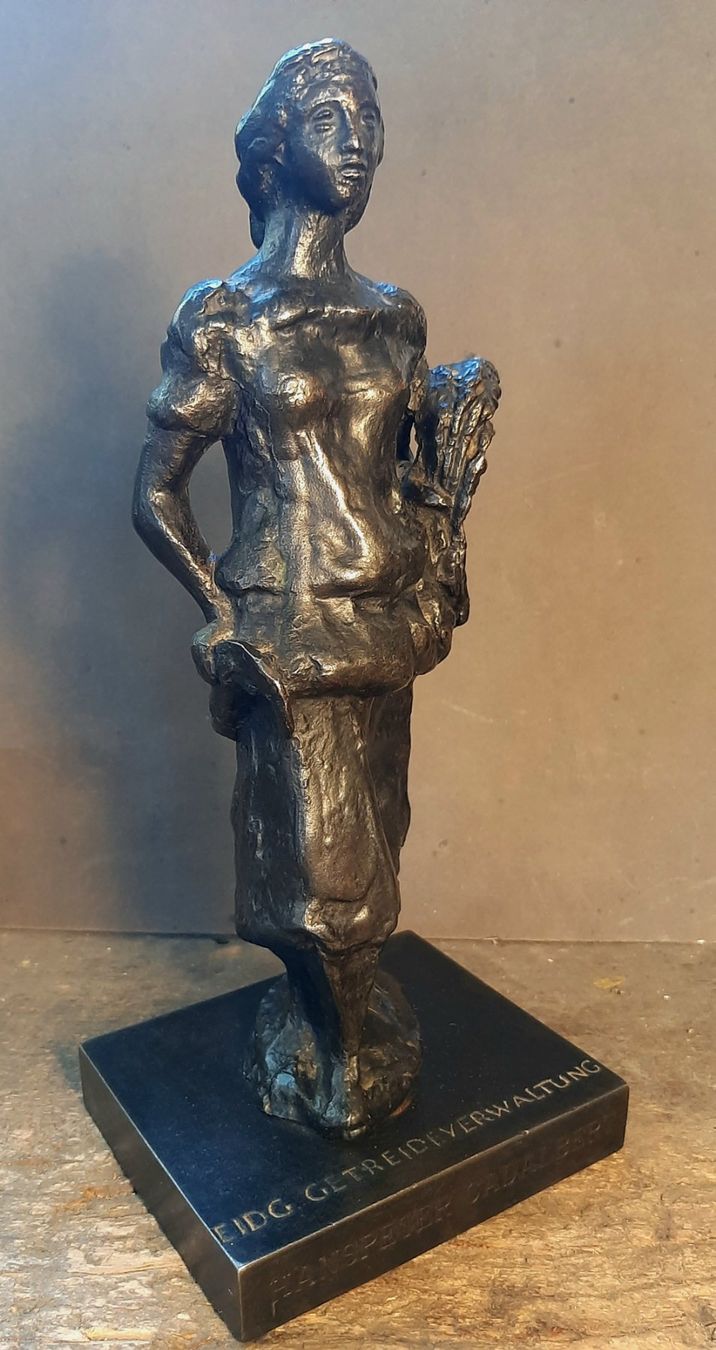 Sculture & Statue: Bronze Skulptur Eduard Spoerri – Usato da Arbon venduto da torso444 1