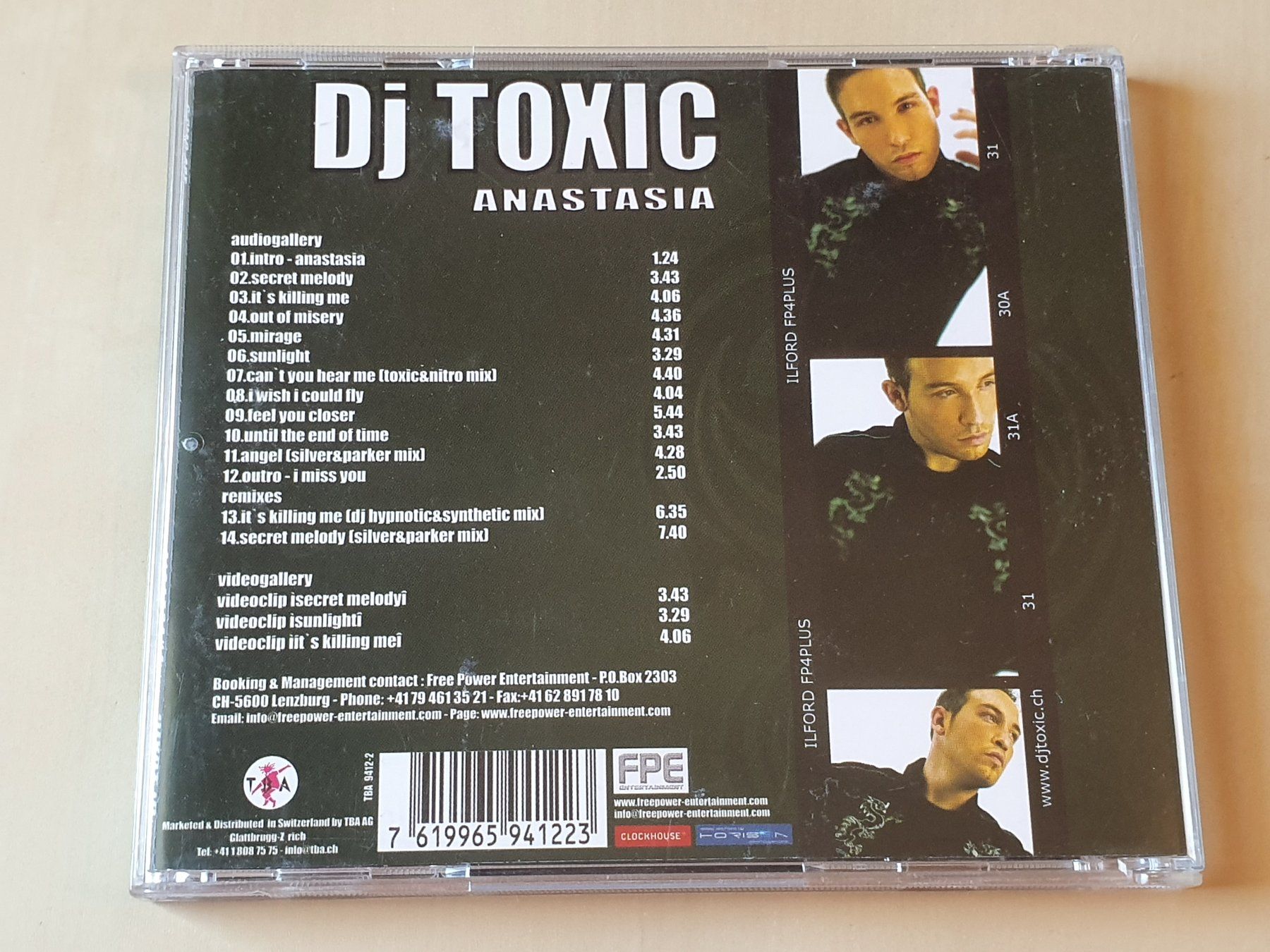 CD: DJ Toxic Anastasia – Usato da Stansstad venduto da collectorsshop 1