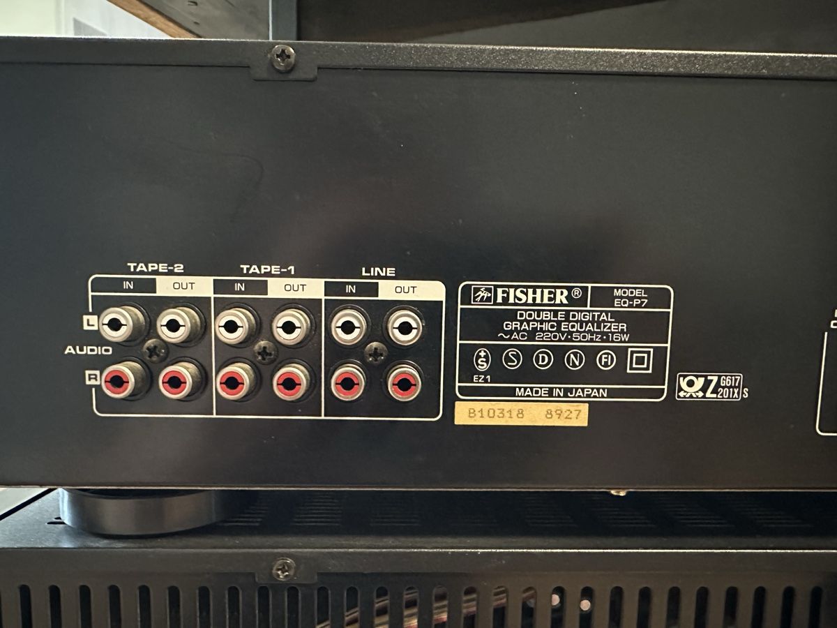 Amplificatori: Fisher CA-P7 + EQ-P7 – Usato da Kägiswil venduto da mar_2ty5 4