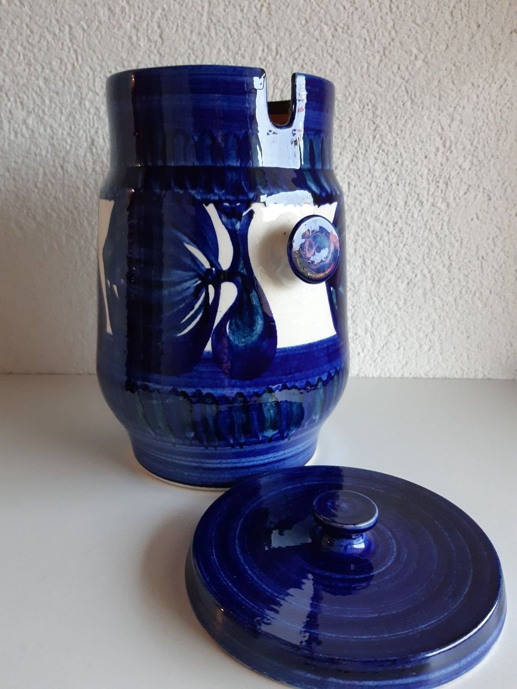 Töpfe: Vintage Keramik Würstchentopf – Gebraucht aus Bévilard von Orscha 1