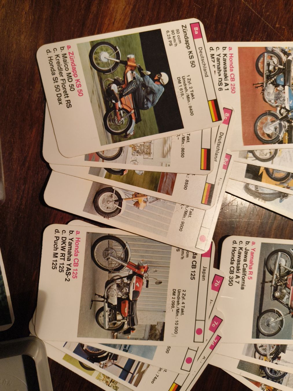 Giochi: Quartett Schmid Motorräder Nr 538 22 – Usato da stettlen venduto da VintageBern_ch 3