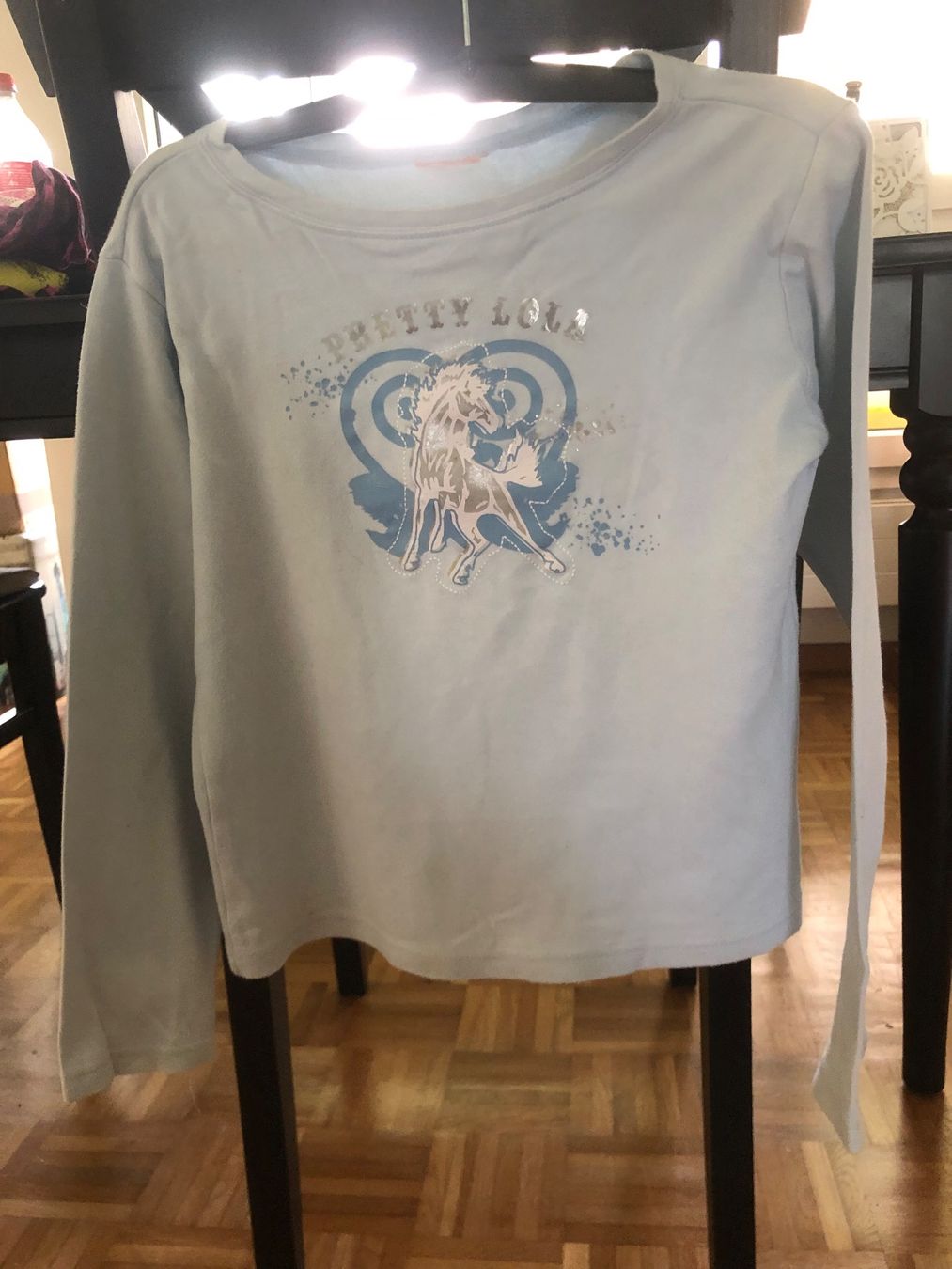 Camicette, T-shirt & Top: Mädchen Shirt, Gr. 128 – Usato da Adliswil venduto da Myxin