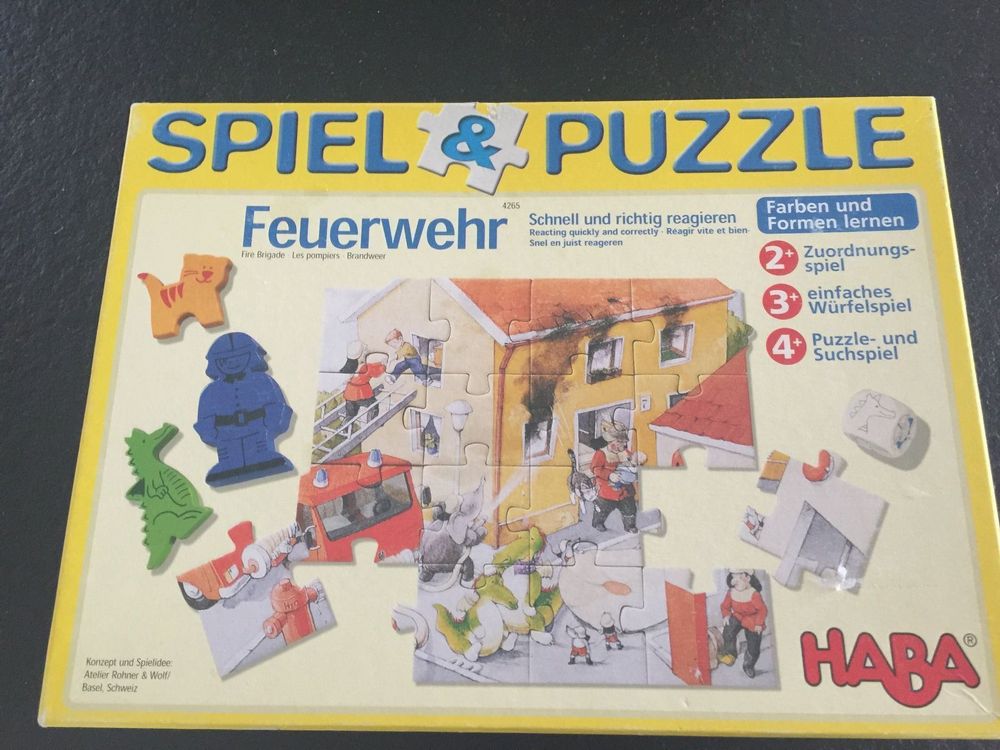HABA Spiel Feuerwehr | Kaufen auf Ricardo