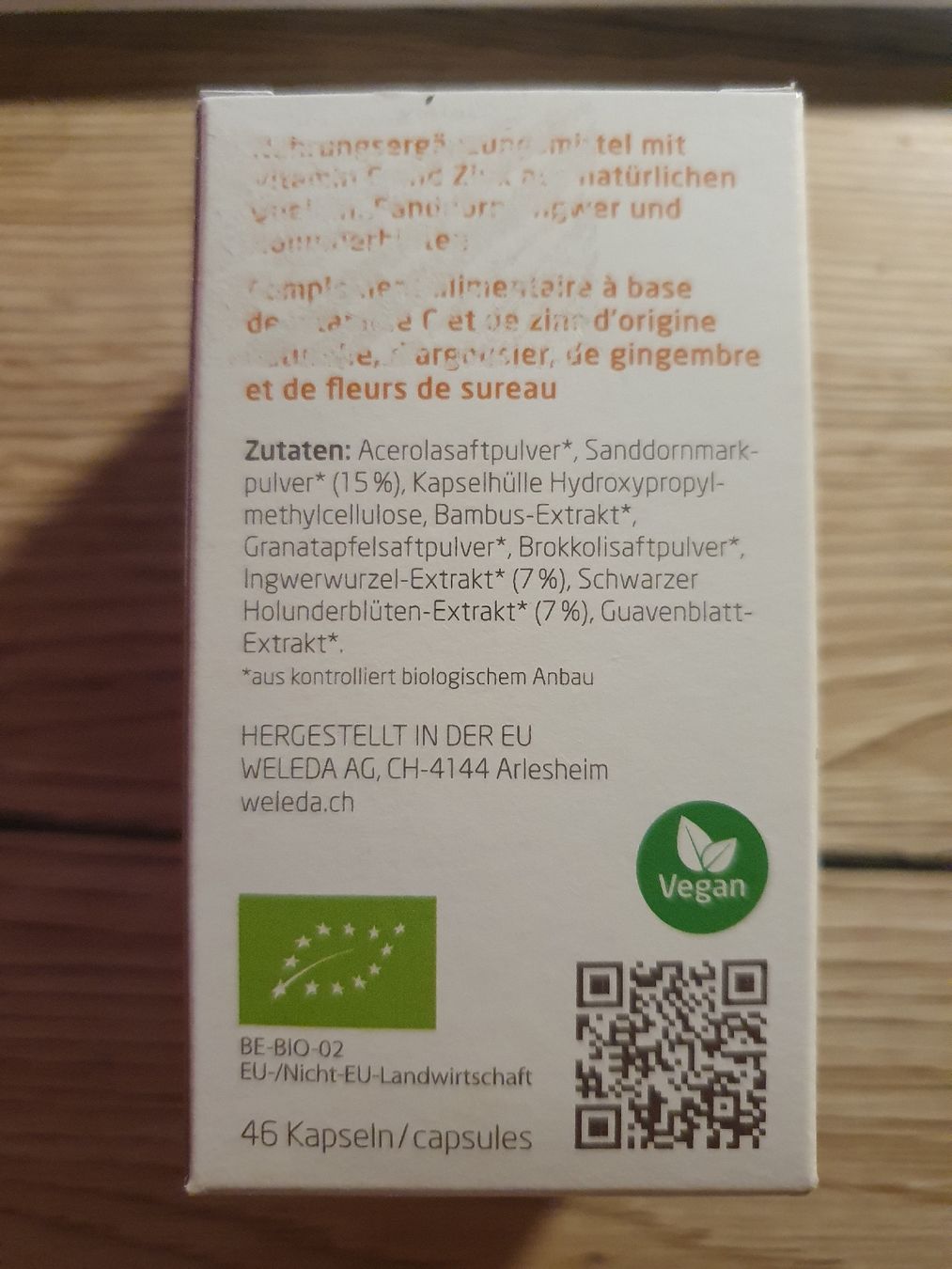 Cibi & Specialità: Weleda Meine Immunformel – Nuovo e nell'imballaggio originale da Moosseedorf venduto da Sonnenschein.. 2
