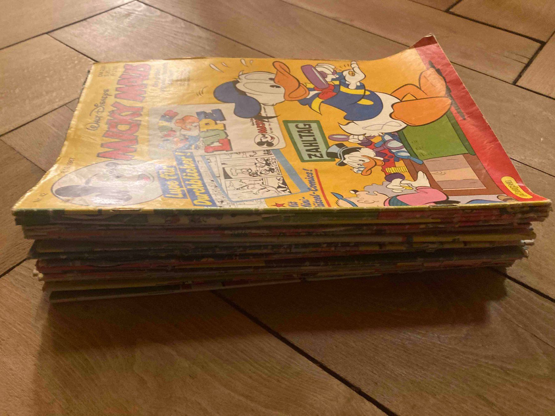 Comics: Micky Maus Hefte, 22 Stk. 1987-1990 – Gebraucht aus Luzern von Needful_Things 1