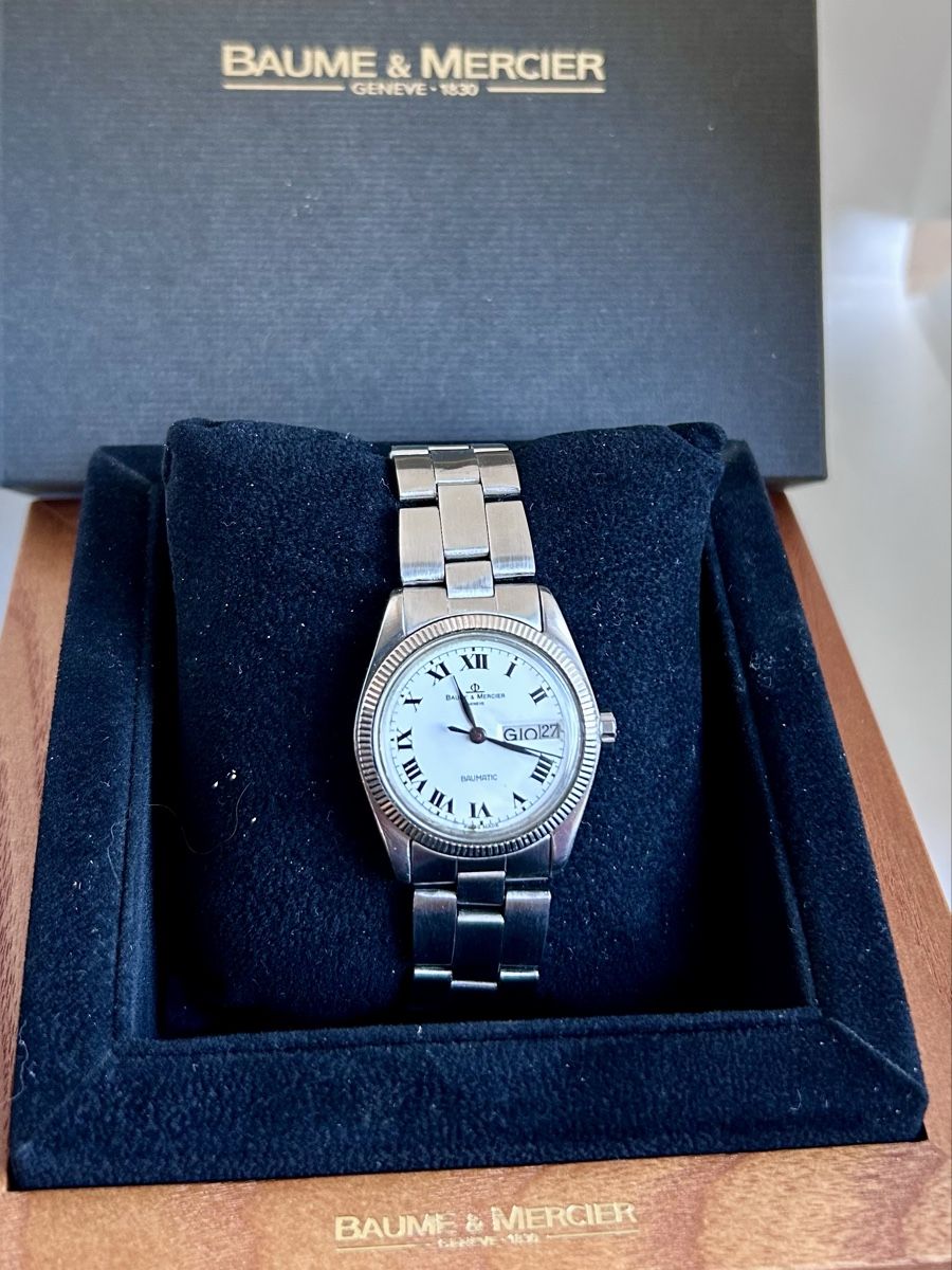 Baume & Mercier Orologi: Orologio Baume Mercier automatico vintage – Usato da Paradiso venduto da VintageandNew6900 7