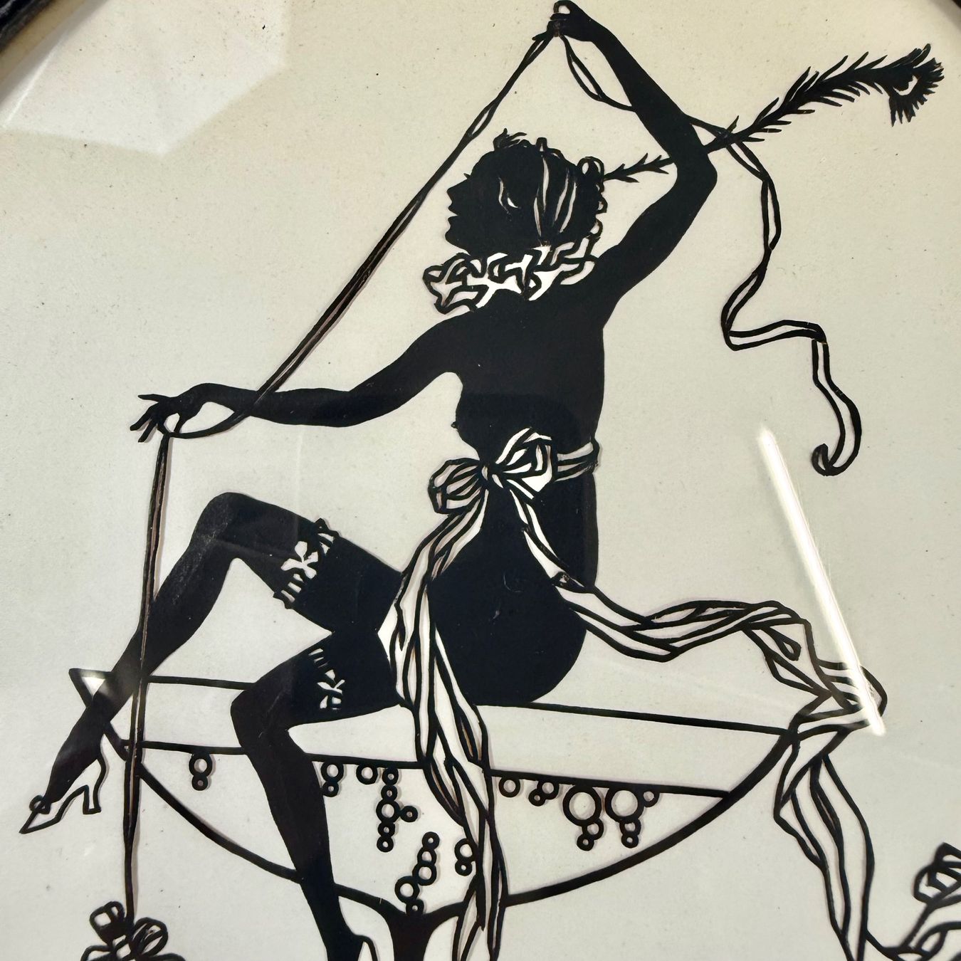 Grafiken & Lithographien: Original Scherenschnitt um 1910 – Gebraucht aus Basel von Brocki-auf-dem-Wolf 4