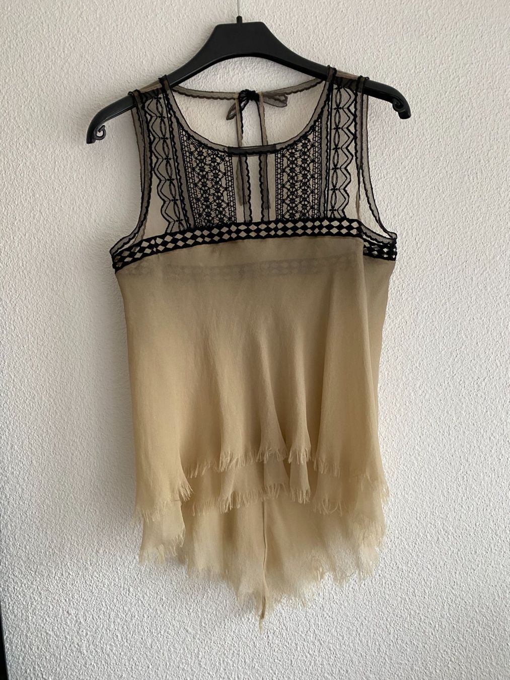 Top: Alberta Ferretti Seiden-Top zweilagig – Nuovo (secondo la descrizione) da Zürich venduto da Gemi 3