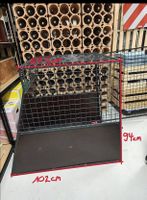 Hunde Transportbox Metall Gitterbox akzeptabler Zustand