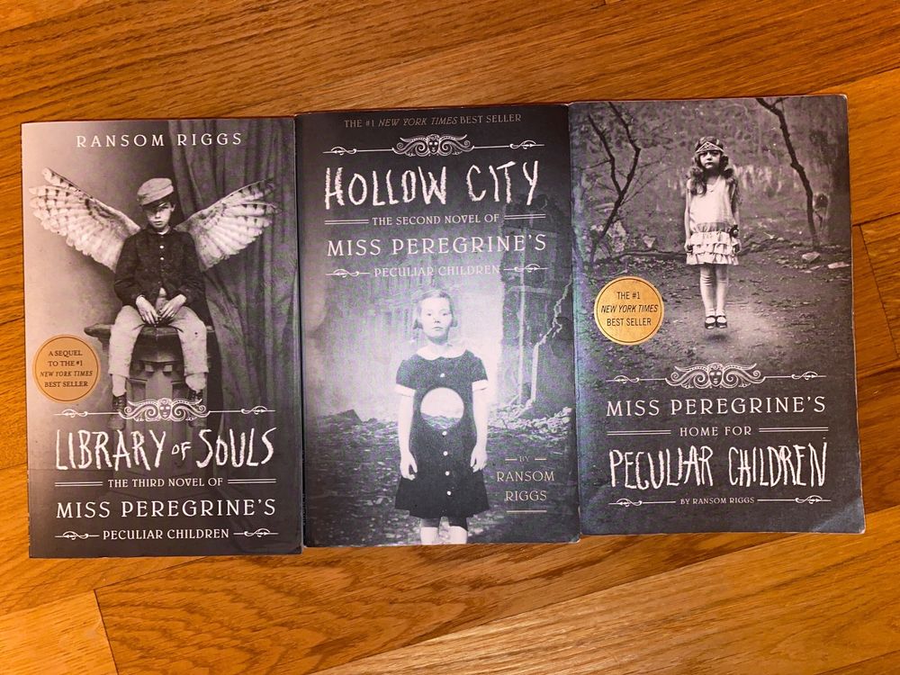 Ransom Riggs Trilogy, Miss Peregrine’s home for peculiar…. (Gebraucht ...