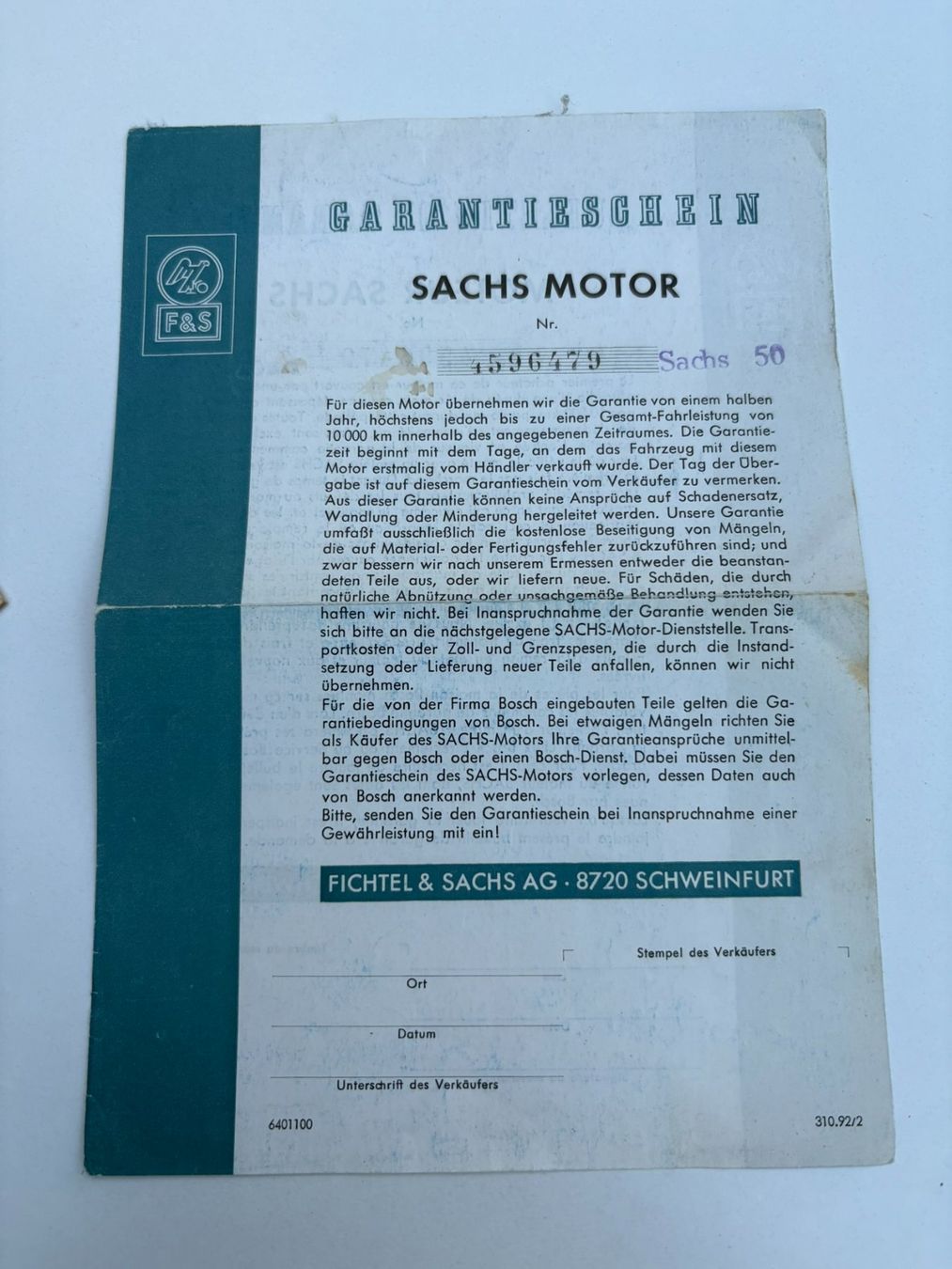 Sachs Mofas: Saxonette 1965, mit Ausweis – Gebraucht aus Rüschlikon von pas_g92x 3
