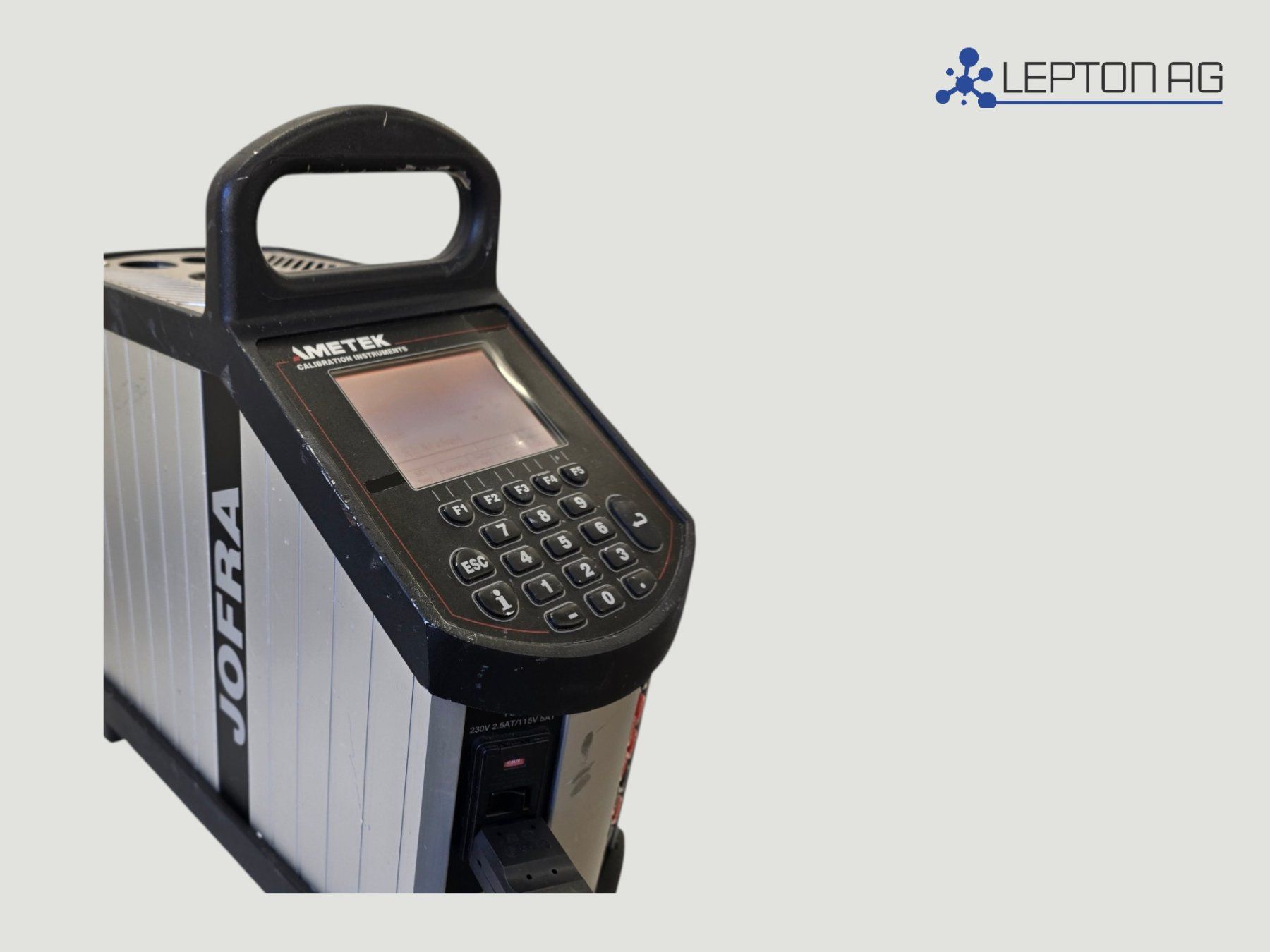 Accessori da laboratorio: Ametek Jofra ATC-156 B – Usato da Niederdorf venduto da LeptonAG_Labor 2