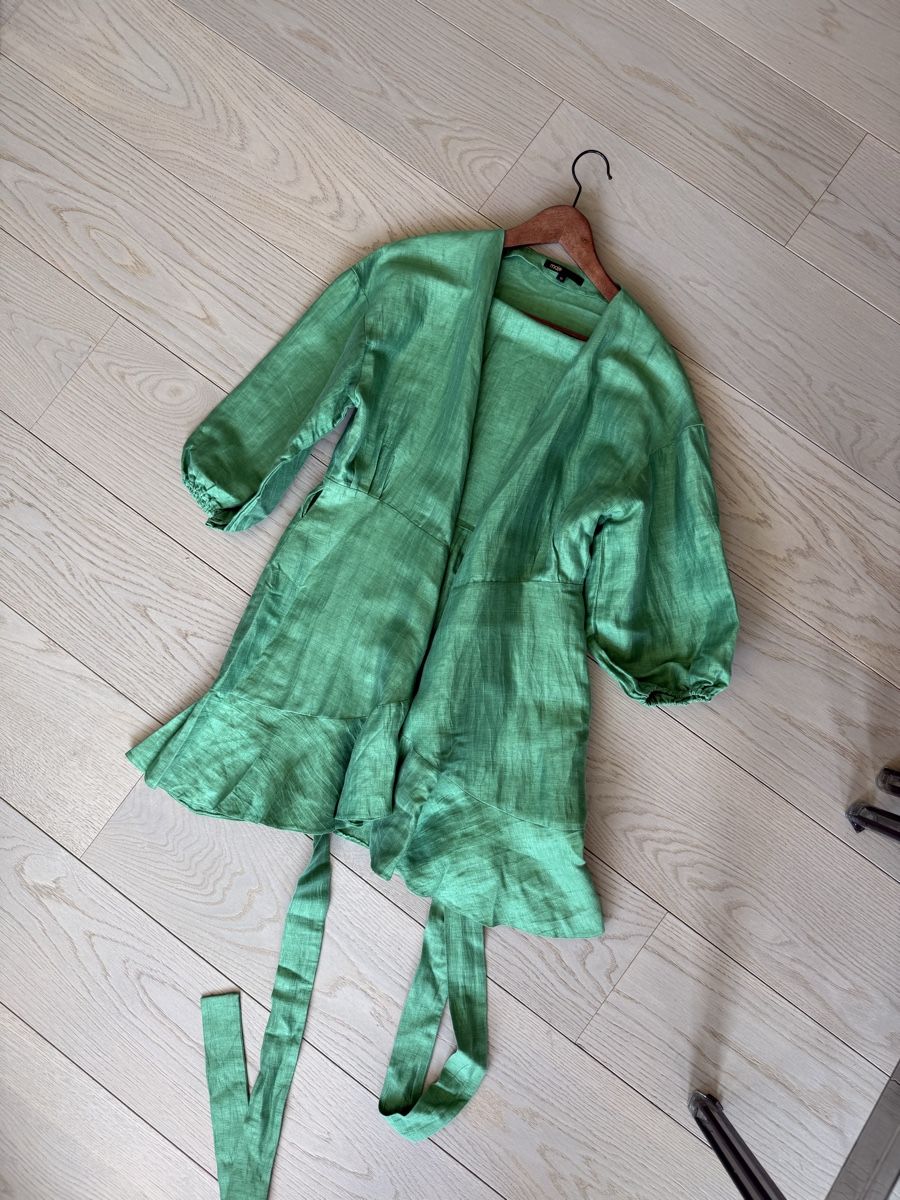 Maje Vestiti: Robe en lin Maje vert taille - 36  – Nuovo (secondo la descrizione) da Genève venduto da iry_67wr 1