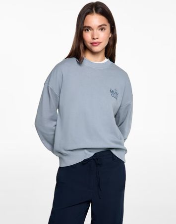 🤩MANGO NEUE KOLLEKTION PULLOVER BLAU MUSIC 20.- STATT 46.-