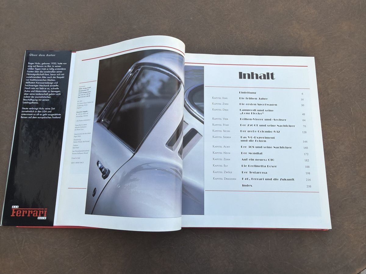 Libri: Das Ferrari Buch von Roger Hicks – Nuovo (secondo la descrizione) da Wolfwil venduto da Rolex1 1