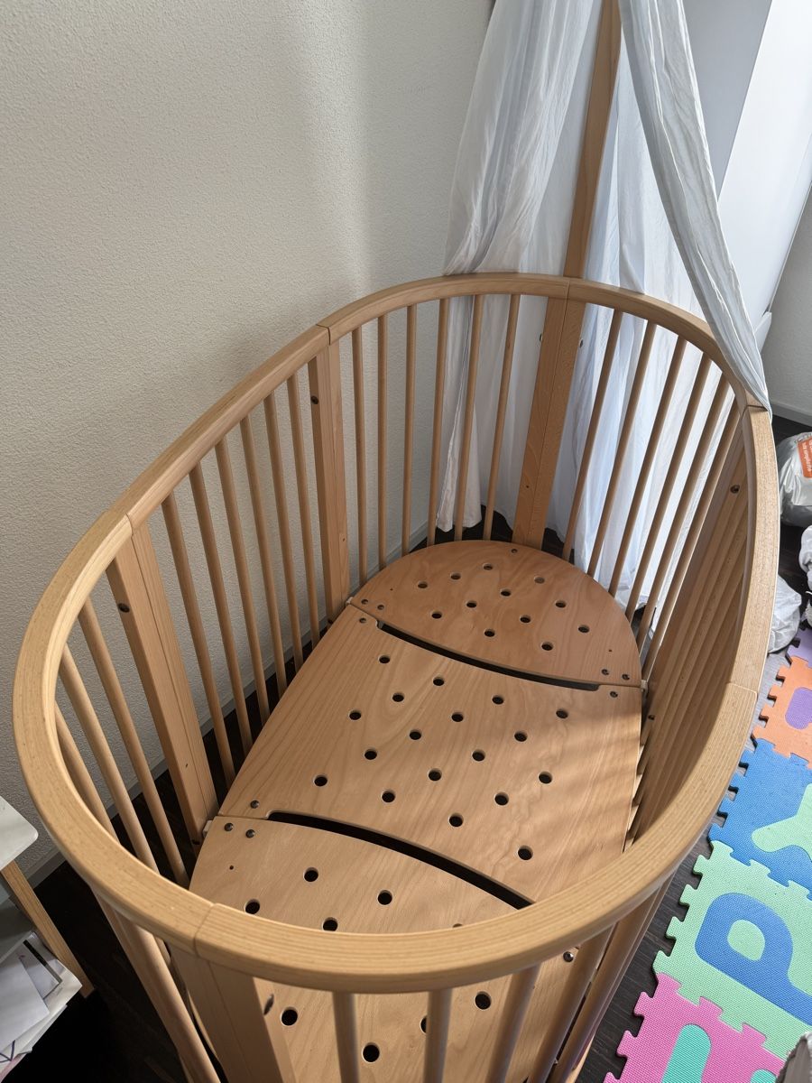 Stokke Culle: Stokke Sleepi Nature mit Matratze  – Usato da Zürich venduto da cocogio 4